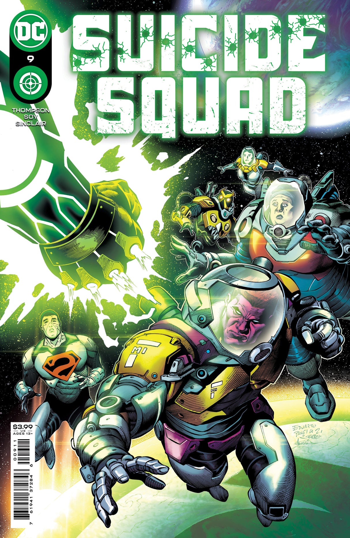 Suicide Squad #9 A Eduardo Pansica Robbie Thompson (11/09/2021) Dc