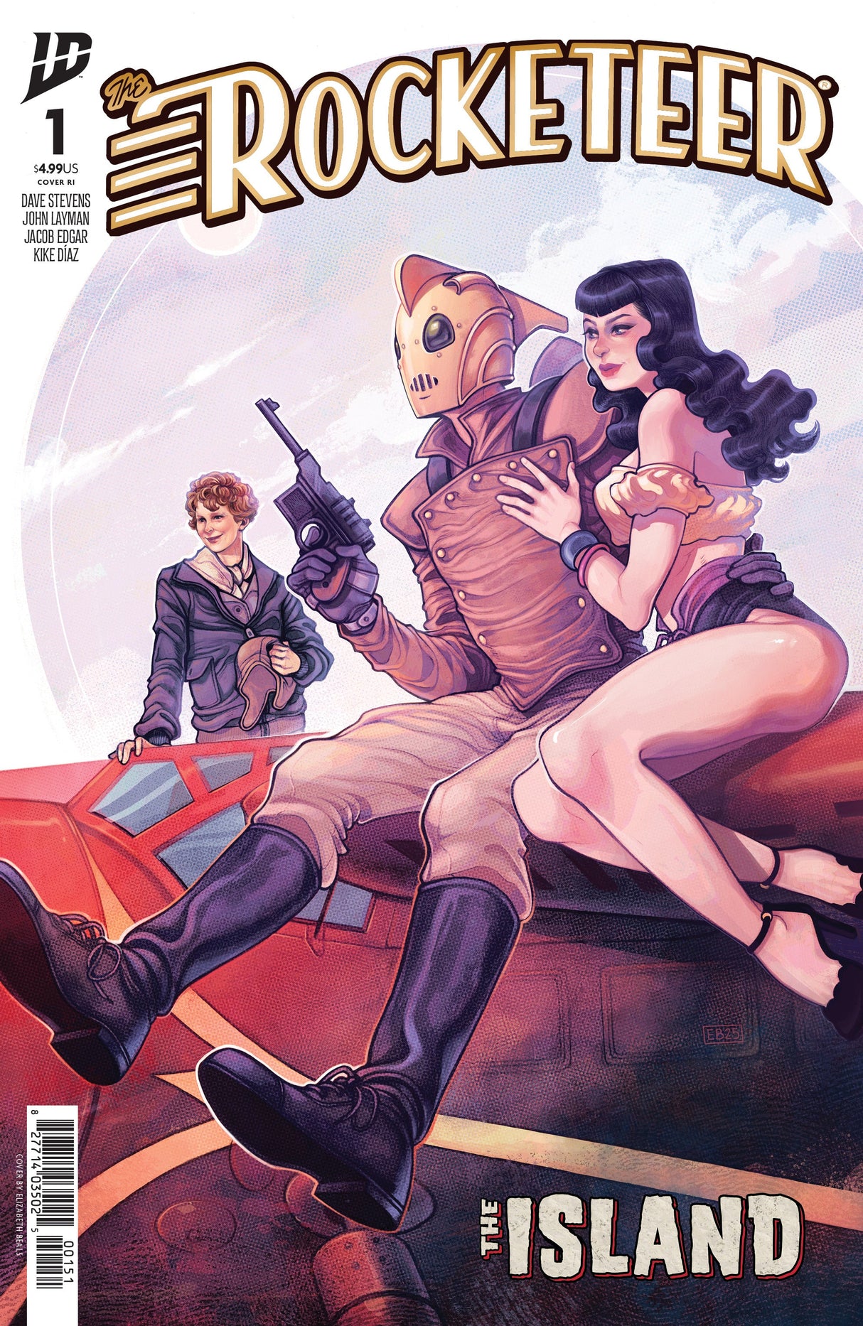 The Rocketeer The Island #1 E 1:25 Elizabeth Beals (02/25/2026) Idw