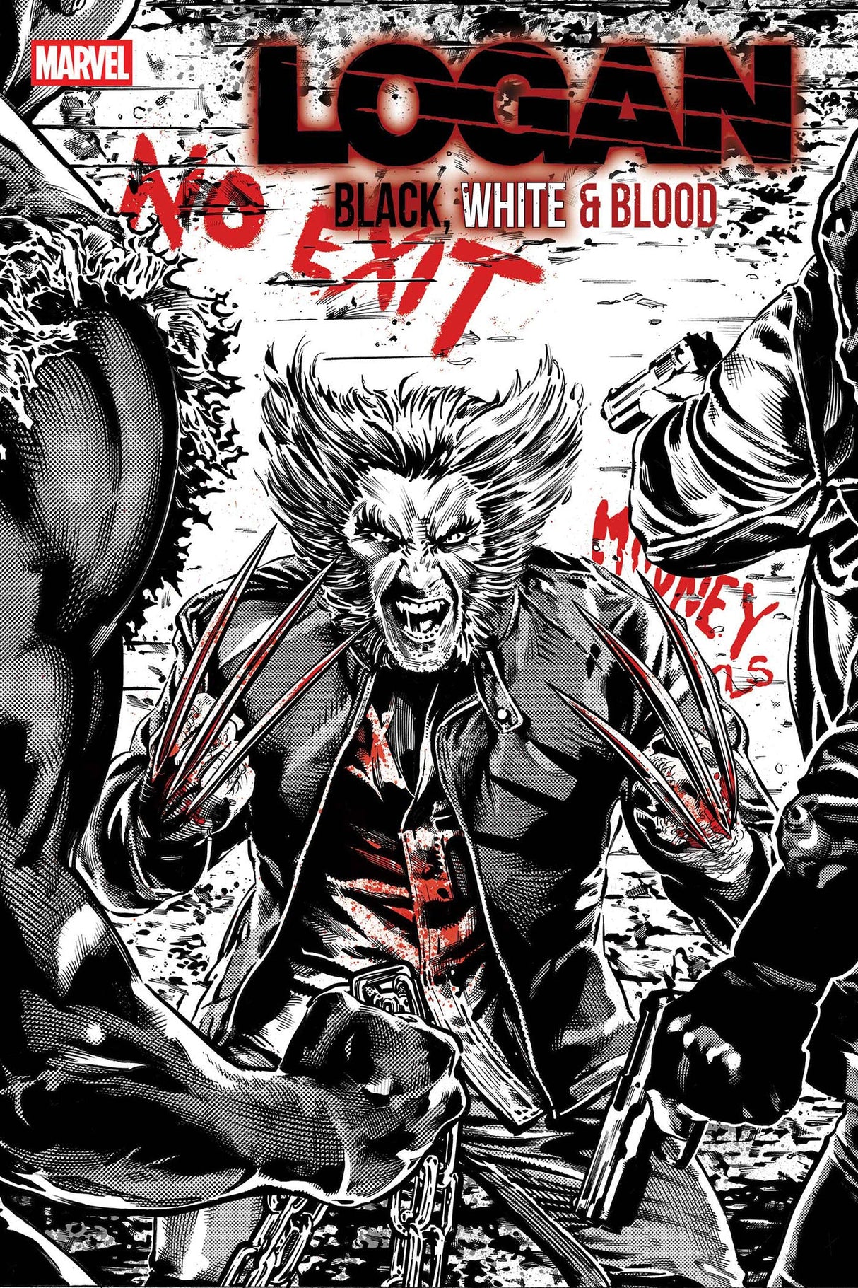 Logan Black White & Blood #2 B Stephen Mooney Variant (02/04/2026) Marvel