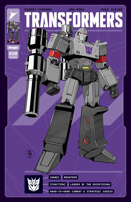 Transformers #30 E 1:50 Dan Mora & Andrez Juarez Variant (03/11/2026) Image