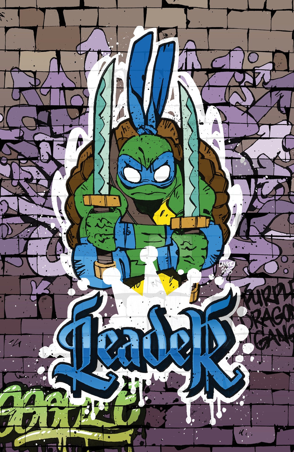 Tales Of The Teenage Mutant Ninja Turtles #4 C 1:25 Lankry Mural Virgin (03/18/2026) Idw