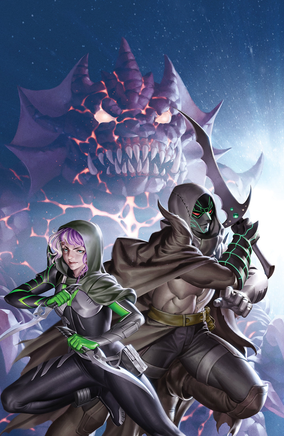 Power Rangers Unltd Heir To Darkness #1 B Connecting Jung Geun Yoon (03/31/2021) Boom