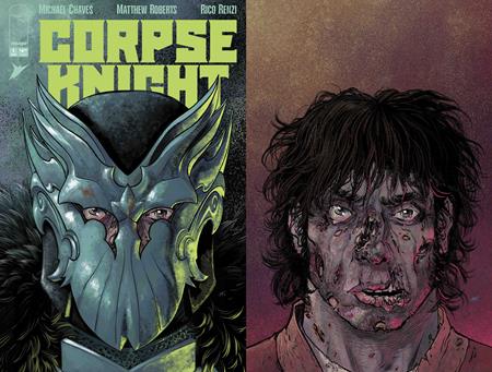 Corpse Knight #1 (Of 6) G Matthew Roberts Die Cut Helmet Variant (04/22/2026) Image