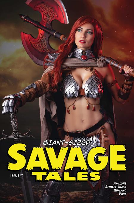 Giant Sized Savage Tales (One Shot) C Ivy Cosplay Red Sonja Variant (04/29/2026) Dynamite