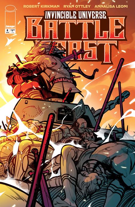 Invincible Universe Battle Beast #8 E 1:50 Baldemar Rivas Variant (04/15/2026) Image