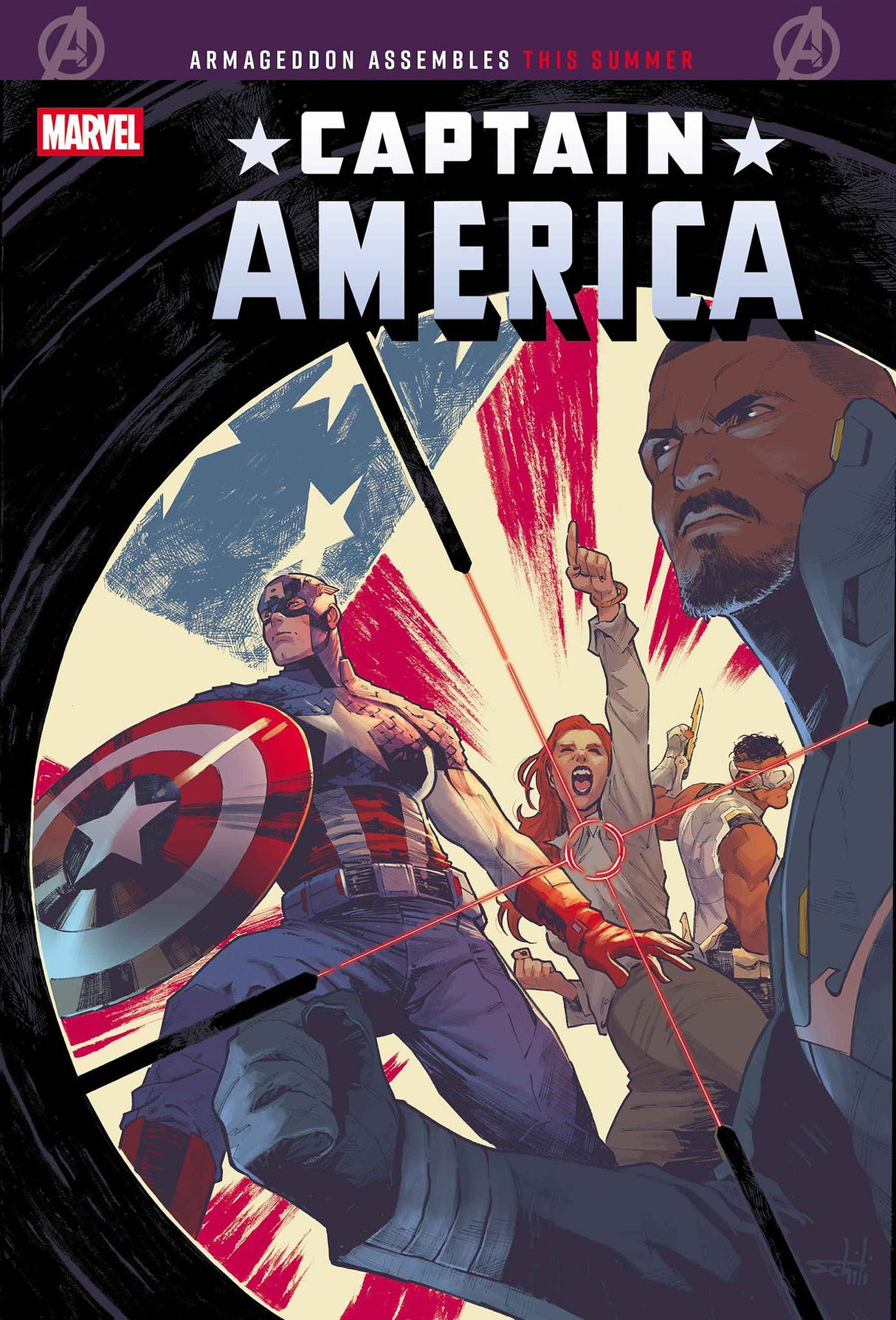 Captain America #9 A Valerio Schiti (04/22/2026) Marvel