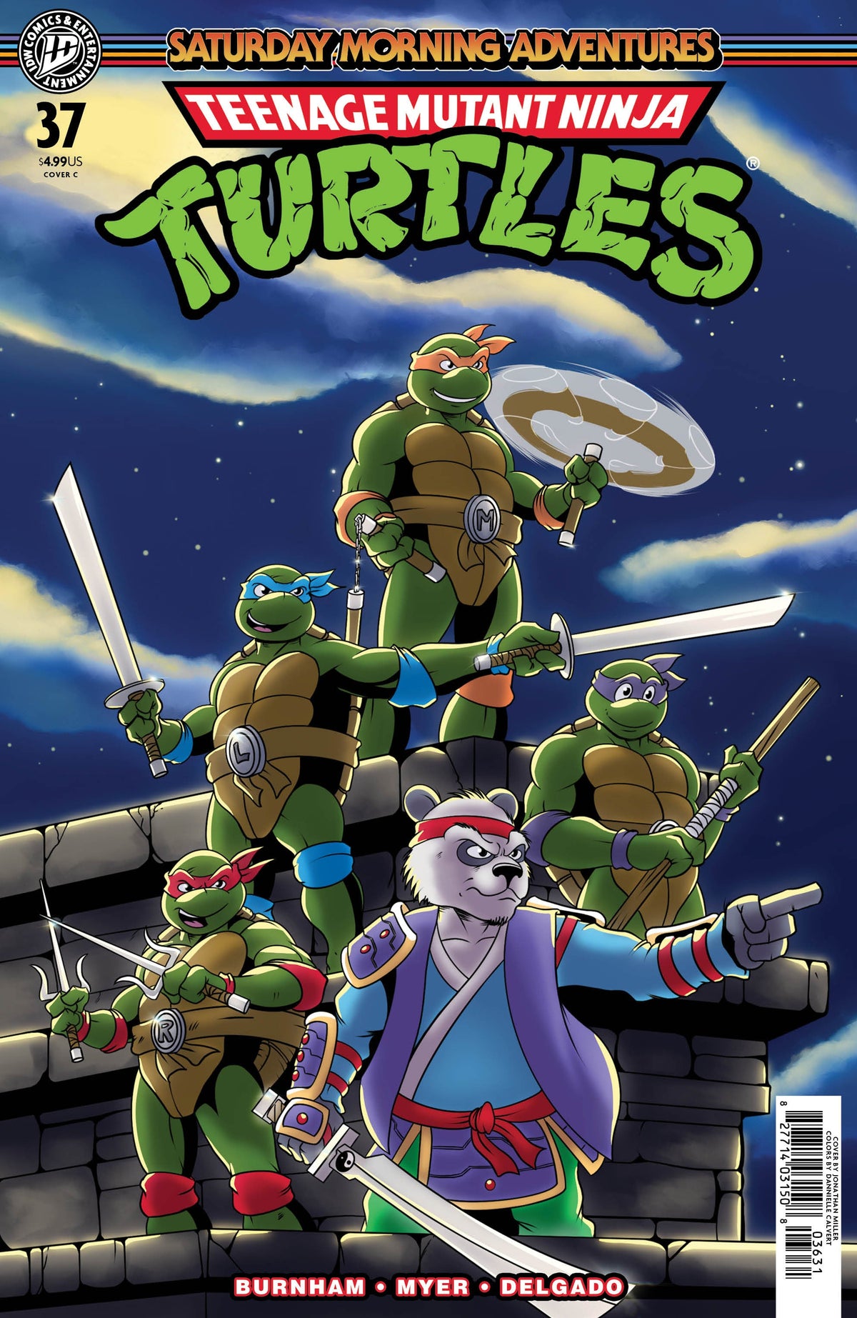 Teenage Mutant Ninja Turtles Saturday Morning Adventures #37 C Miller (05/27/2026) Idw