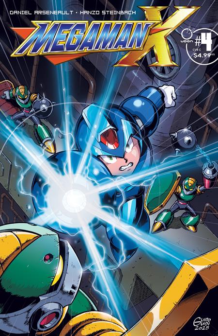 Mega Man X #4 (Of 5) C Guido Guidi Variant (05/27/2026) Udon