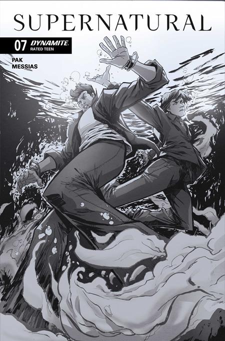 Supernatural #7 G 1:10 David Cousens Line Art Variant (05/27/2026) Dynamite