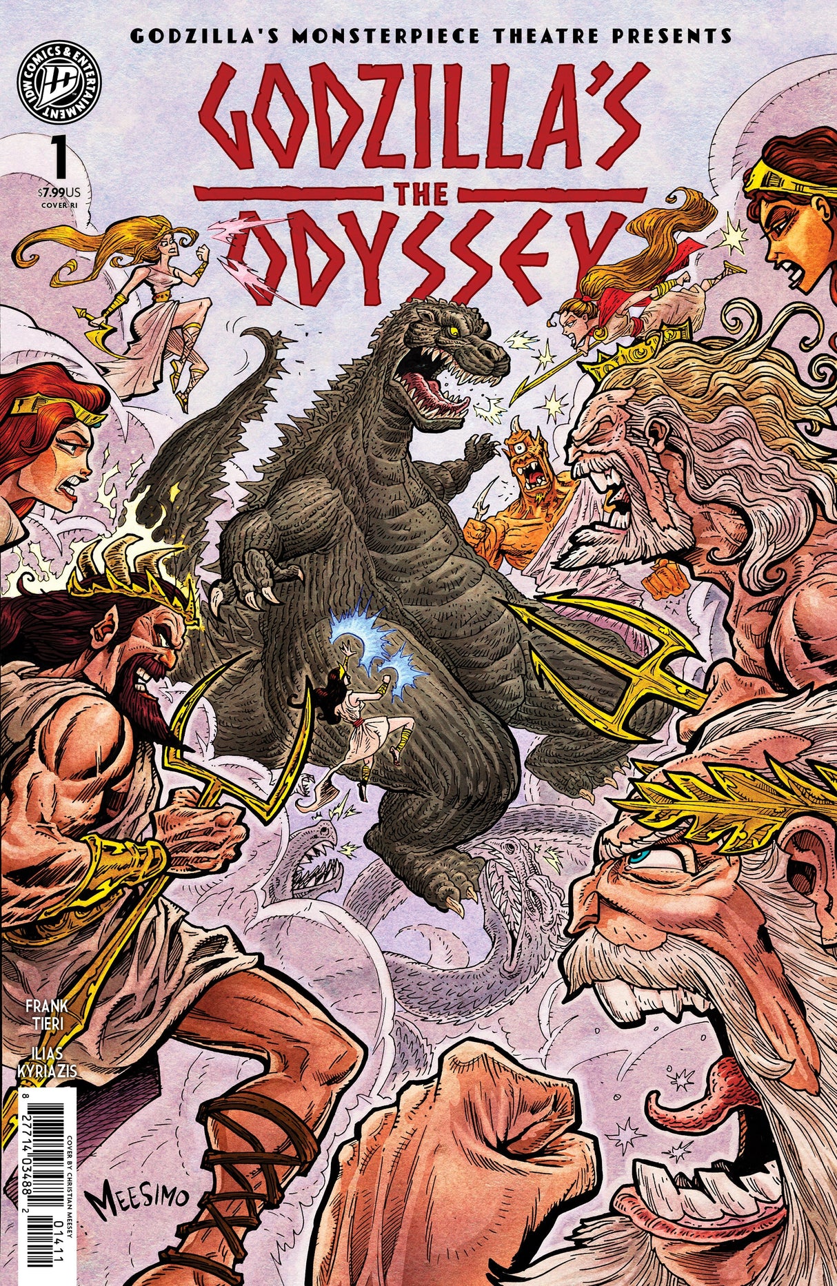 Godzillas Monsterpiece Theatre Presents Godzillas The Odyssey D 1:10 Meesey (06/10/2026) Idw