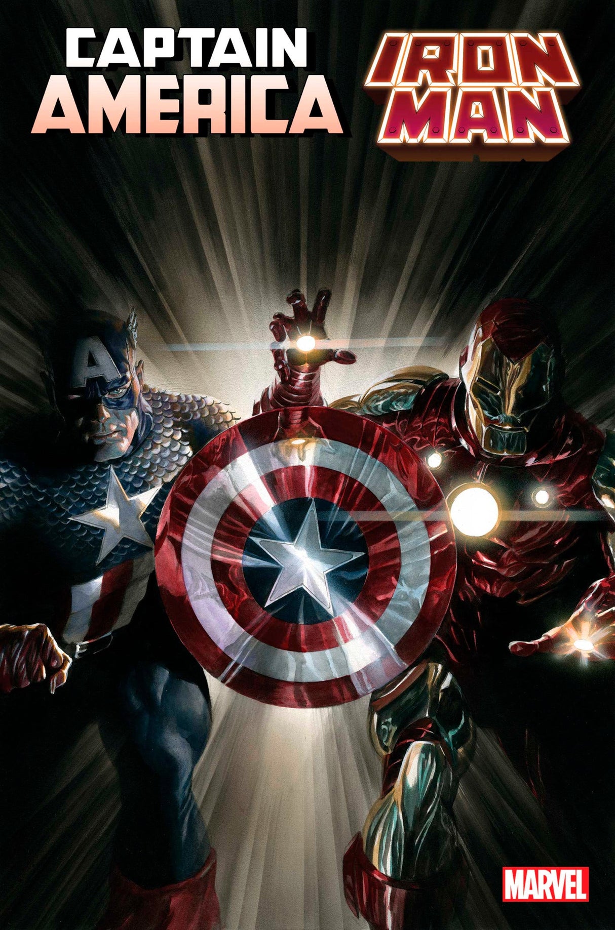 Captain America Iron Man #1 A (Of 5) Alex Ross Derek Landy (11/24/2021) Marvel