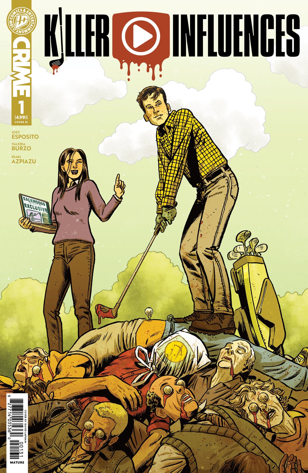 Killer Influences #1 C 1:15 Lapham (07/01/2026) Idw