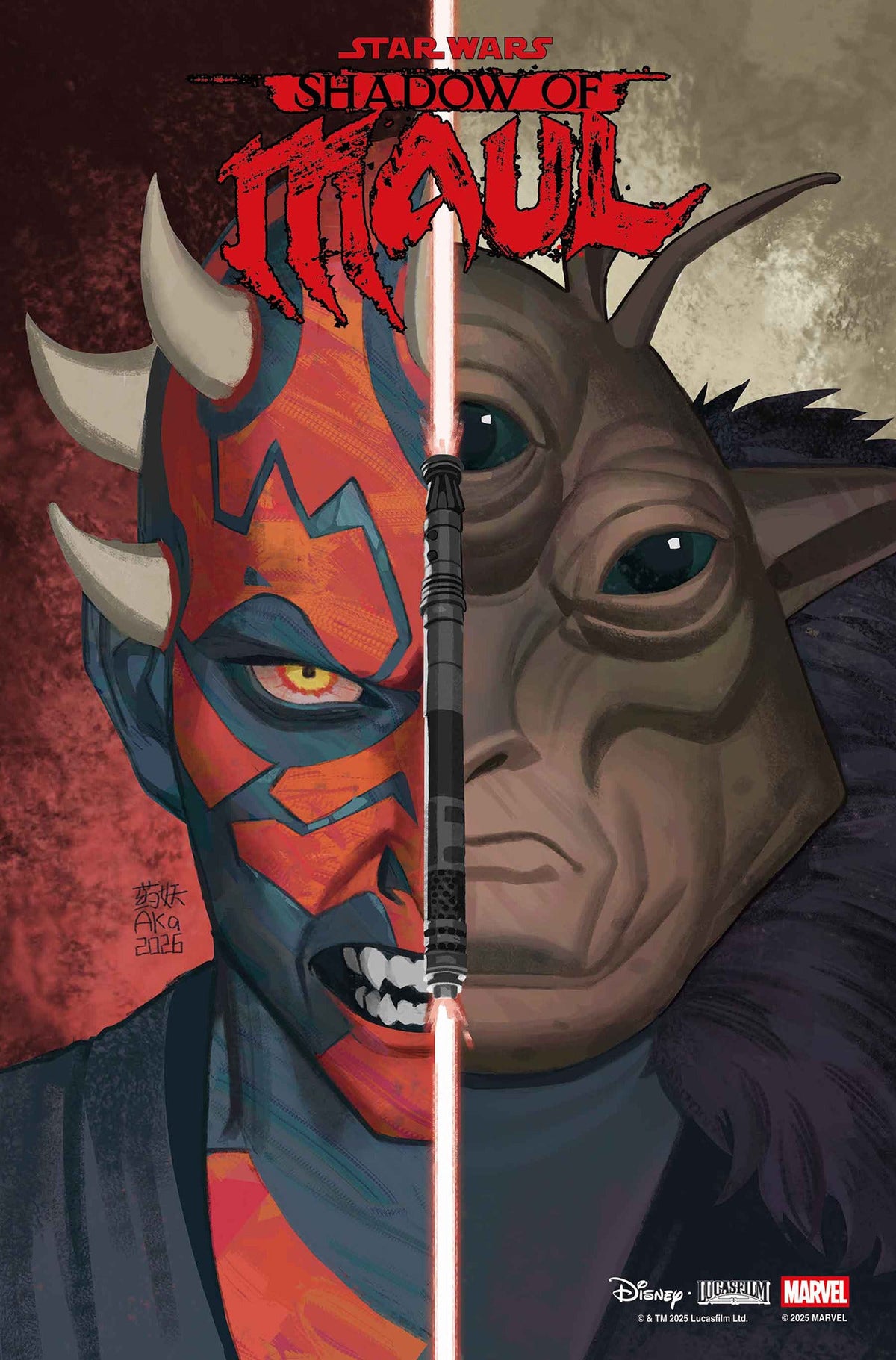 Star Wars Shadow Of Maul #4 B Aka Headshot Virgin Variant (06/10/2026) Marvel