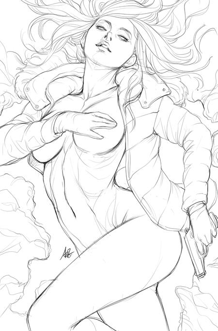Gun Honey Doubles Down #1 (Of 4) L Artgerm Inks Virgin Variant (06/17/2026) Titan