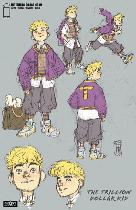 Trillion Dollar Kid #1 (Of 2) D 1:20 Francis Manapul Design Variant (06/17/2026) Image