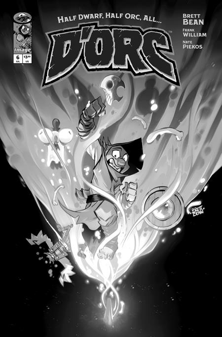 Dorc #6 C 1:25 Brett Bean B&W Variant (07/15/2026) Image