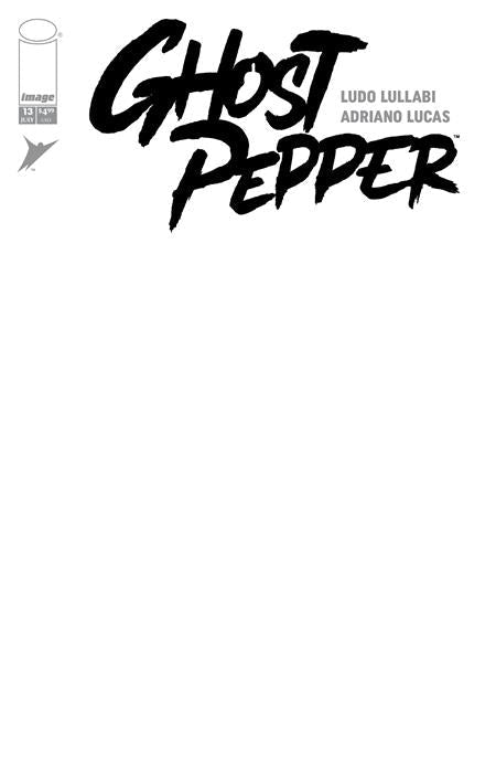 Ghost Pepper #13 F Blank Sketch Variant (Allocations May Occur) (07/29/2026) Image