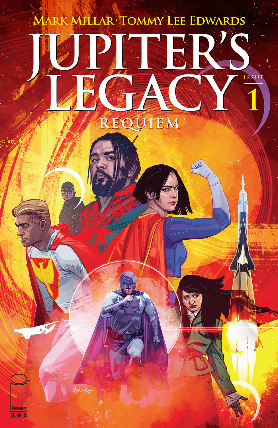 Jupiters Legacy Requiem #1 (Of 5) A Tommy Lee Edwards Mark Millar (Mr) (06/16/2021) Image