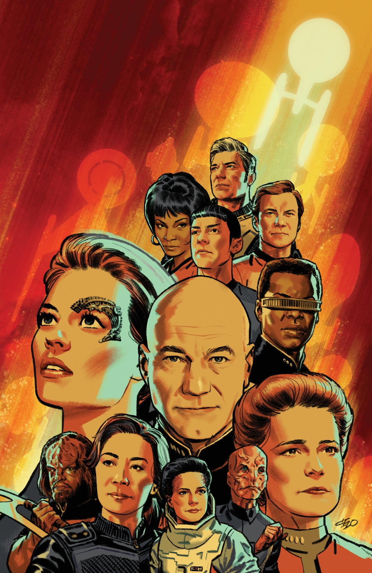 Star Trek 60Th Anniversary Special H 1:25 Cho Virgin (09/02/2026) Idw