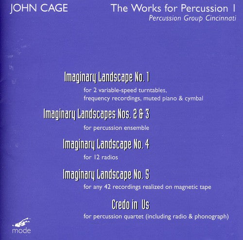 Cage,john - Works For Percussion 1 - DVD