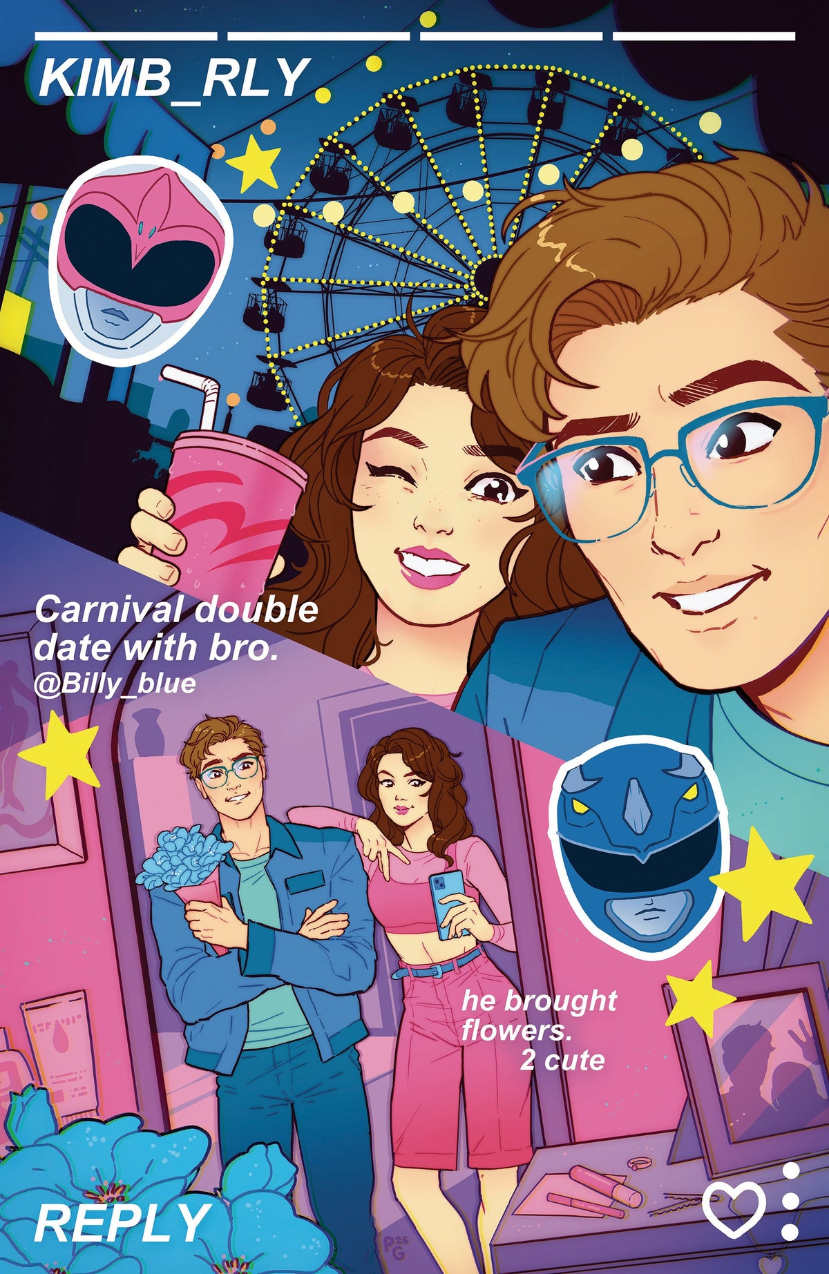 Mighty Morphin Power Rangers (2026) #4 G 1:20 Variant Virgin Ganucheau (09/30/2026) Boom