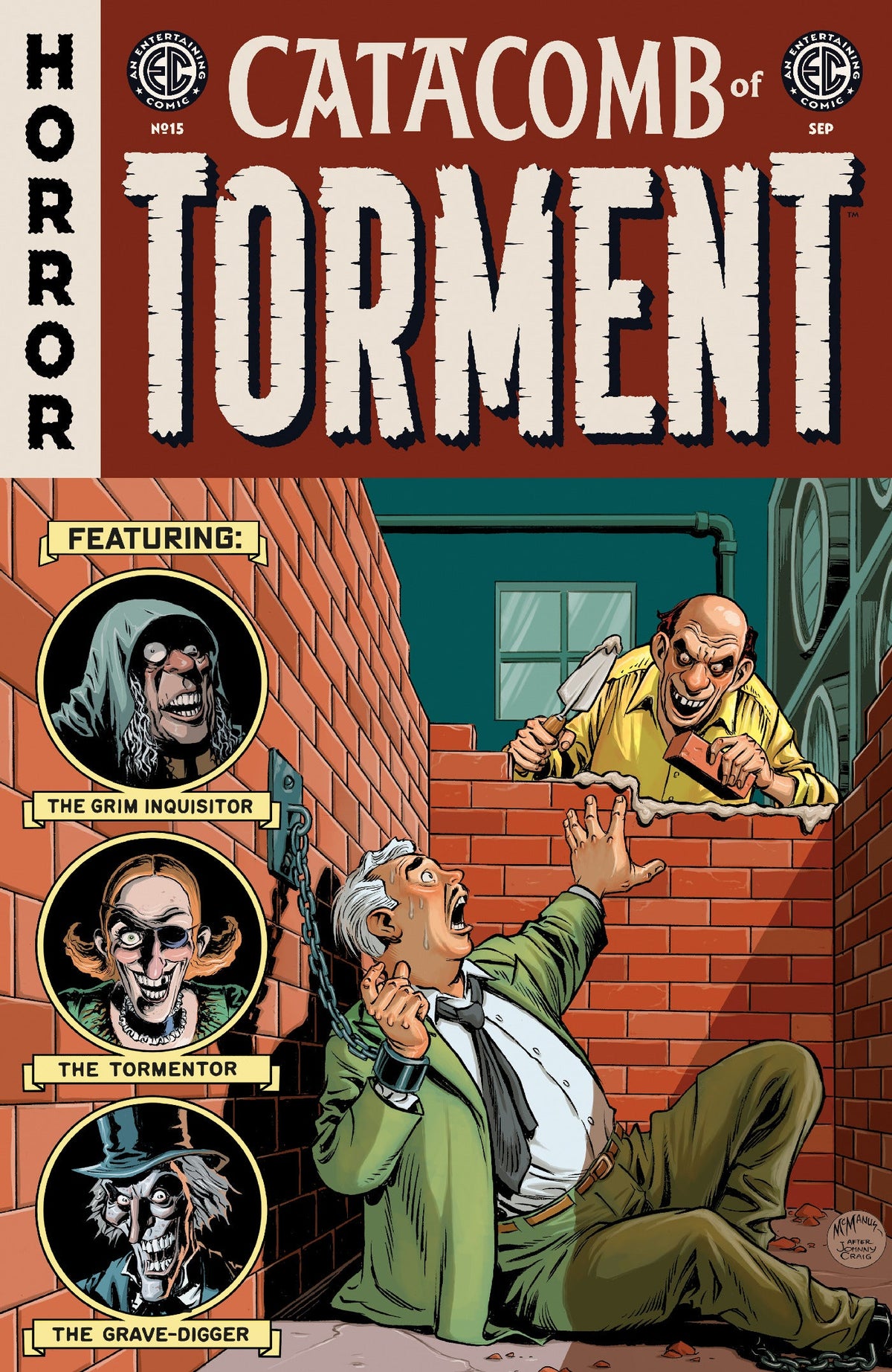 Ec Catacomb Of Torment #15 C 1:10 Shawn Mcmanus Ec Homage Variant (09/23/2026) Oni
