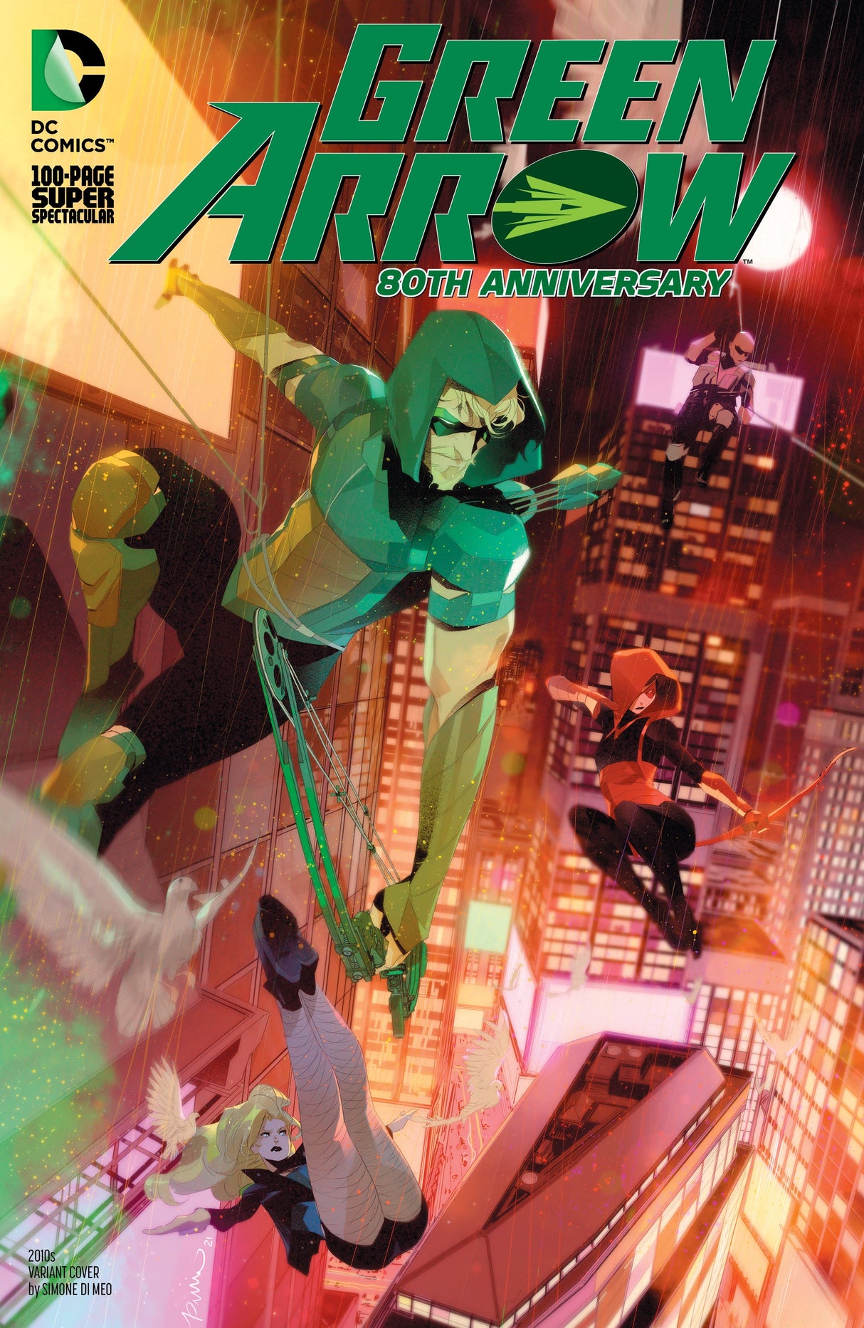 Green Arrow 80Th Anniversary 100-Page Super Spectacular #1 I Simone Di Meo 2010S Variant(06/29/2021) Dc