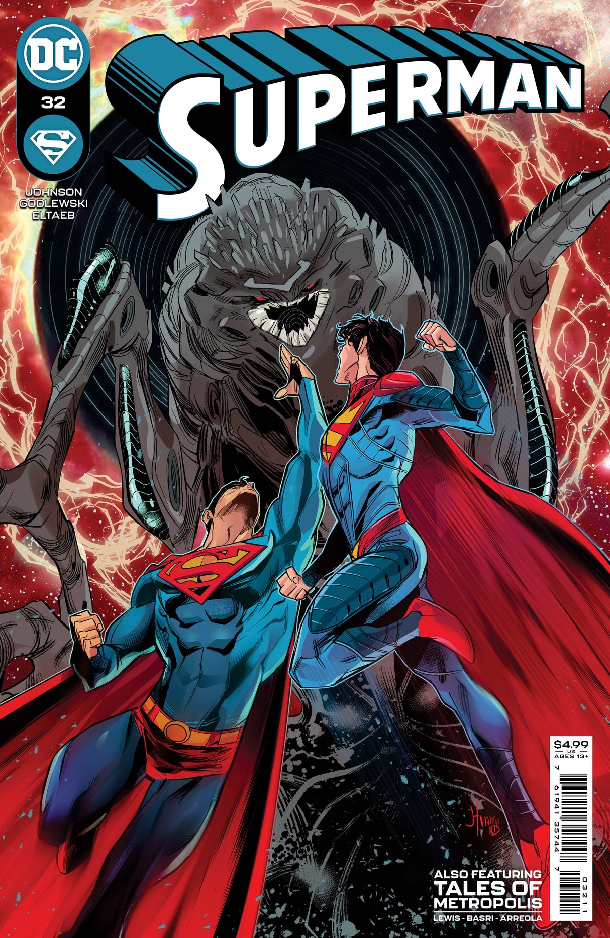 Superman #32 A John Timms Phillip Kennedy Johnson (06/08/2021) Dc