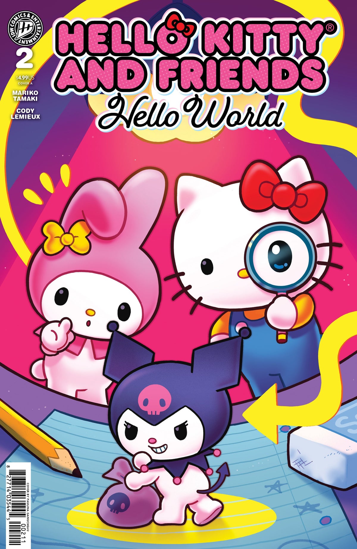 Hello Kitty And Friends Hello World! #2 A Ganucheau (09/30/2026) Idw