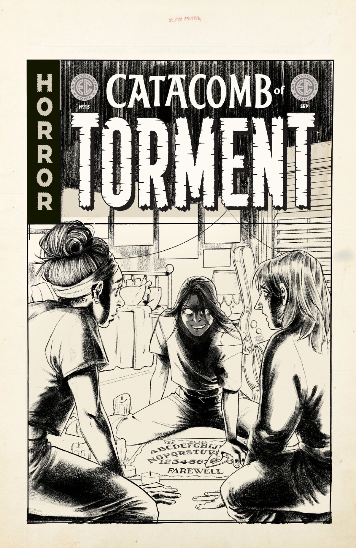 Ec Catacomb Of Torment #15 D 1:20 Naomi Franq B&W Artist Edition Variant (09/23/2026) Oni