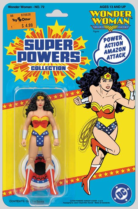 Wonder Woman #72 Facsimile B Jason Geyer & Alex Saviuk Wonder Woman Super Powers (09/23/2026) Dc