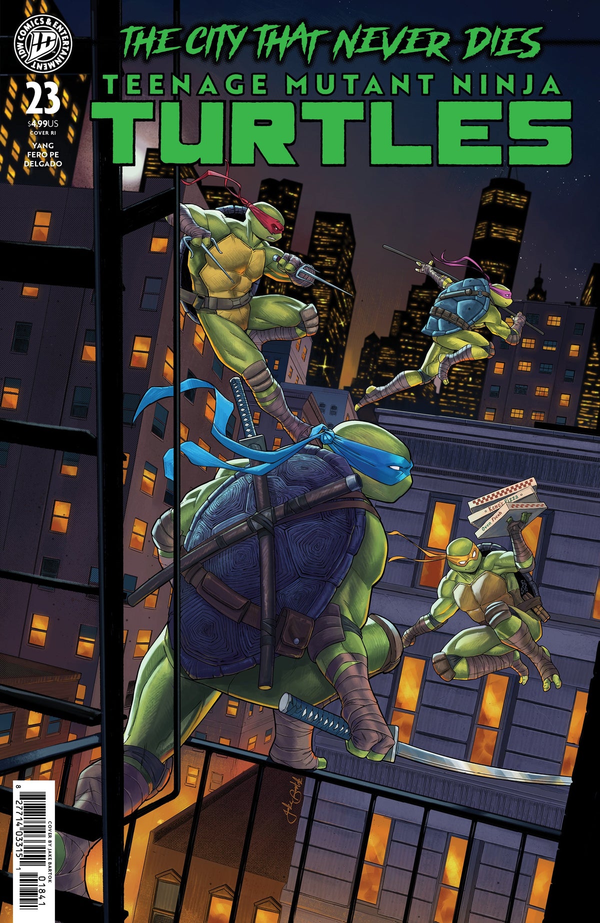 Teenage Mutant Ninja Turtles #23 G 1:25 (Bartok (10/14/2026) Idw