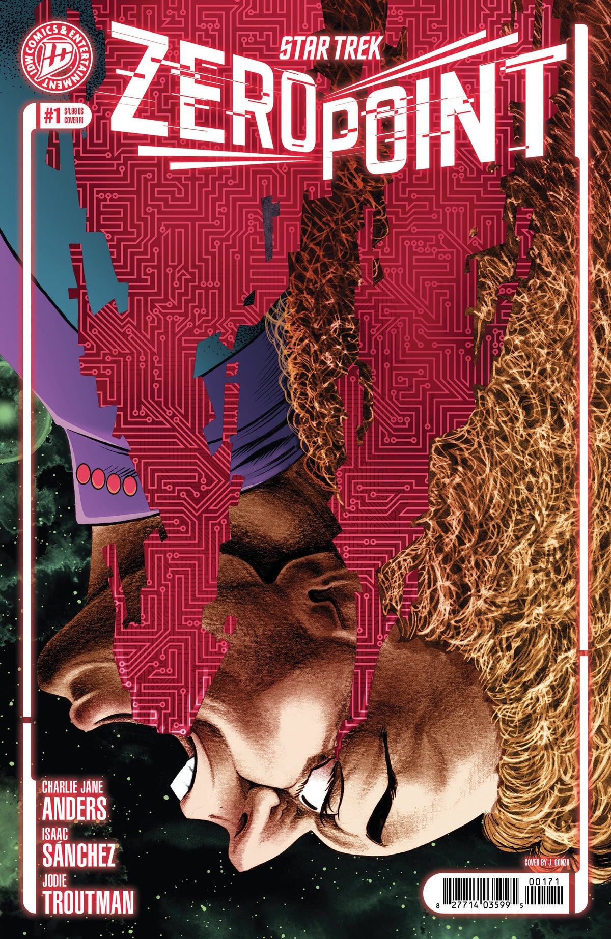 Star Trek Zero Point #1 G 1:25 J. Gonzo (10/14/2026) Idw