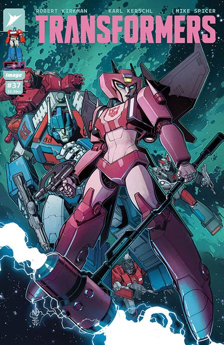 Transformers #37 D 1:25 Nick Bradshaw & Jim Charalampidis Variant (10/14/2026) Image