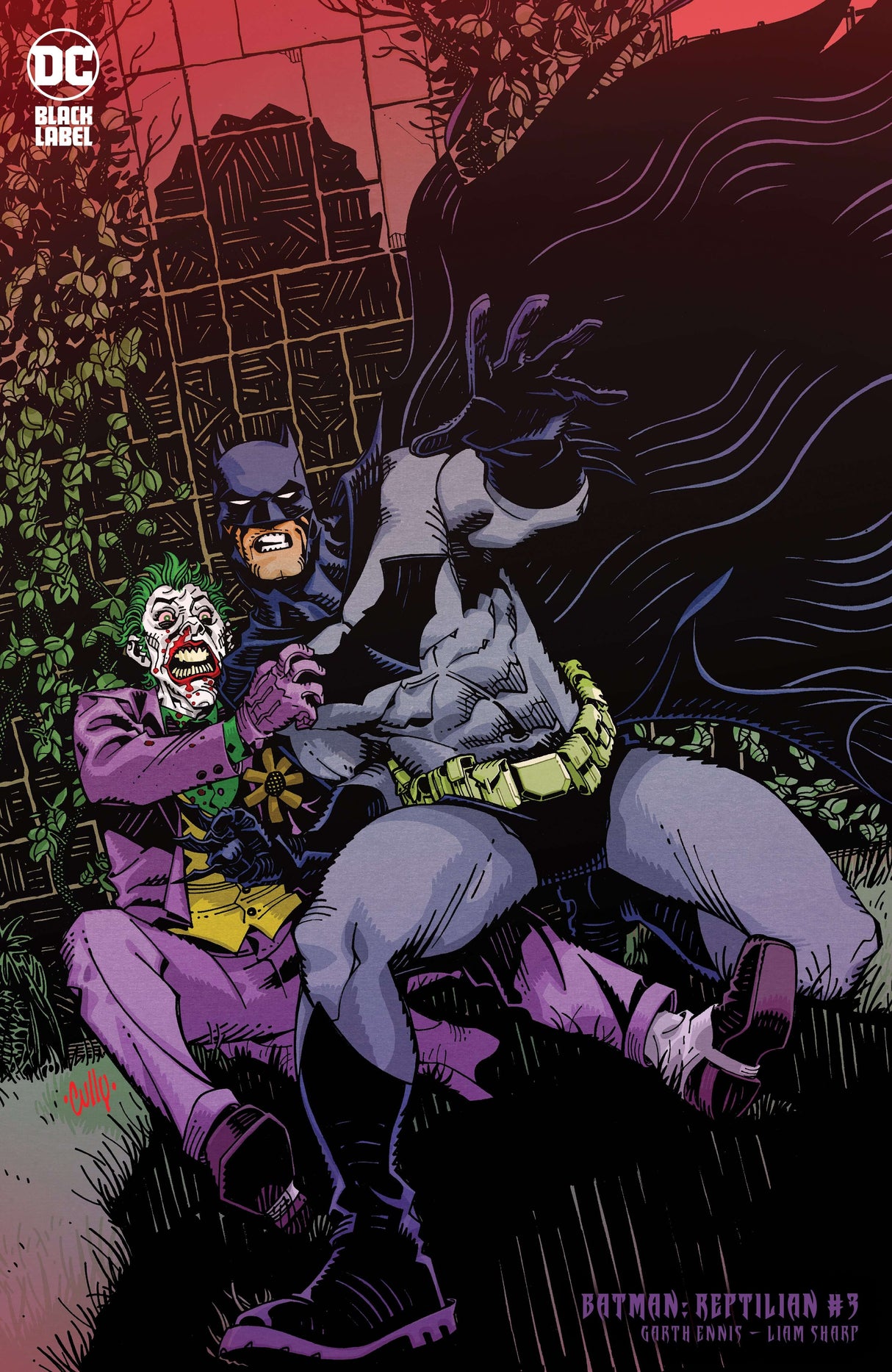 Batman Reptilian #3 (Of 6) B Cully Hamner Variant (Mr) (08/24/2021) Dc