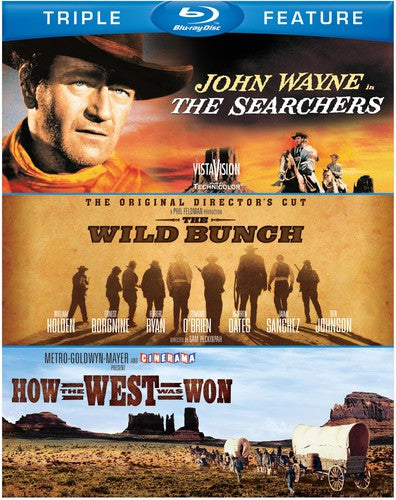 Searchers & Wild Bunch & How The West Was Won - Blu-ray