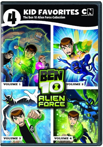 4 Kid Favorites Cartoon: Ben 10 Alien Force - 4 Kid Favorites Cartoon: Ben 10 Alien Force - DVD