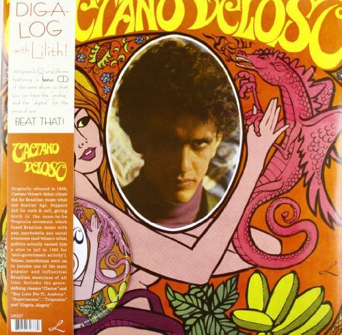 the album cover for Caetano Veloso - Caetano Veloso