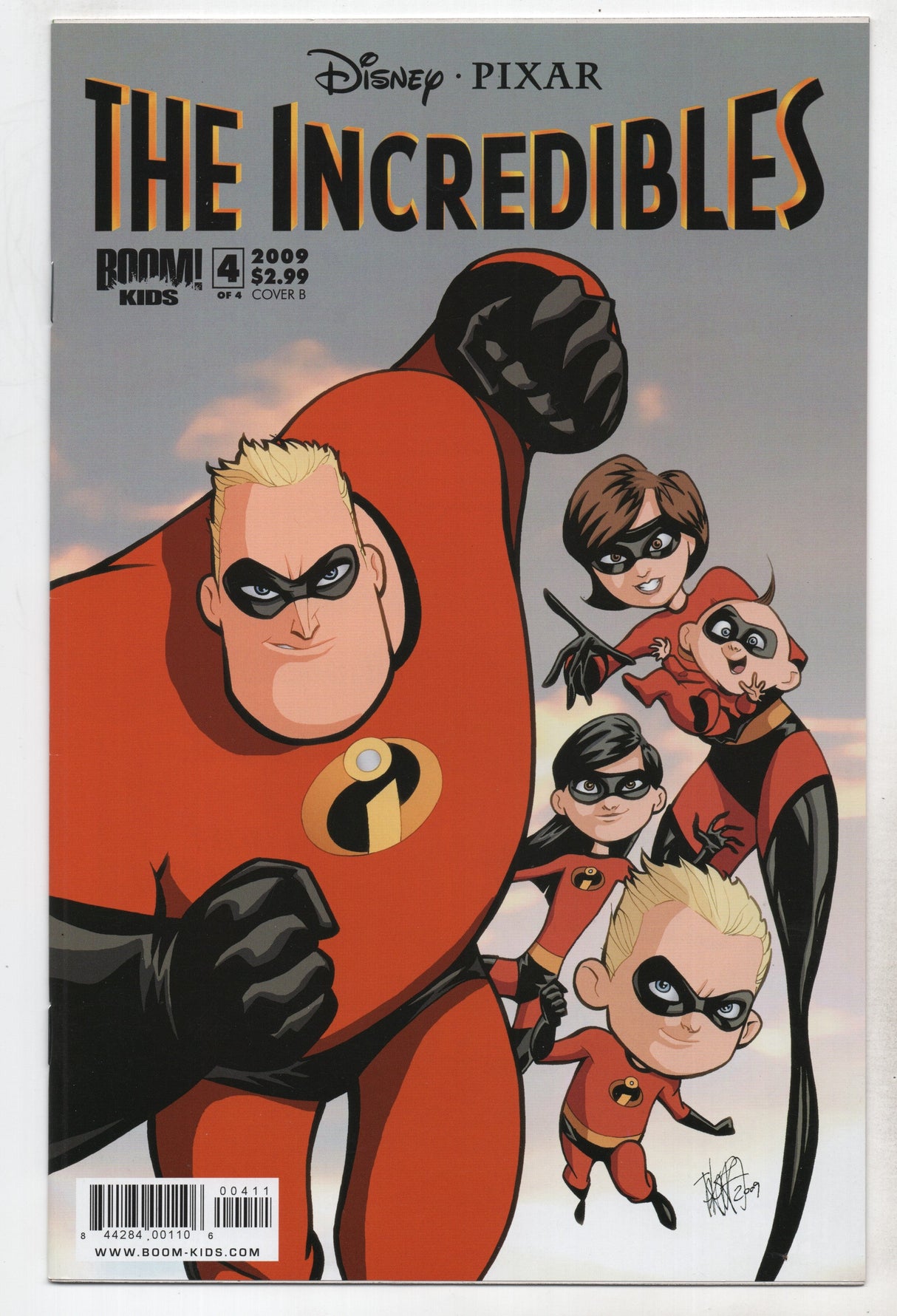 Incredibles Family Matters #4 (Of 4) Boom 2009 Mark Waid Sean Cheeks Galloway