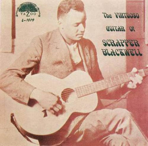 the album cover for Scrapper Blackwell - Virtuoso Guitar of