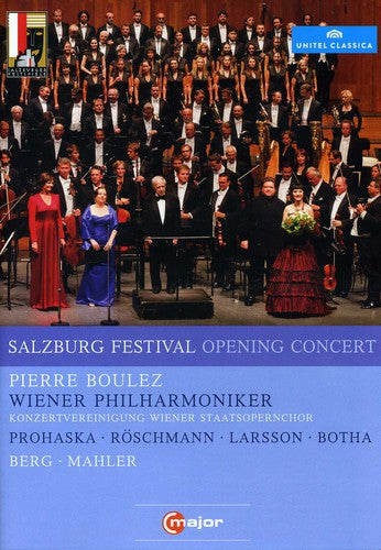 Berg / Boulez / Roeschmann / Prohaska / Larsson - Salzburg Opening Concert 2011 - DVD