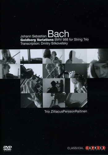 Bach,j.s. / Trio Zilliacus / Persson / Raitinen - Goldberg Variations - DVD