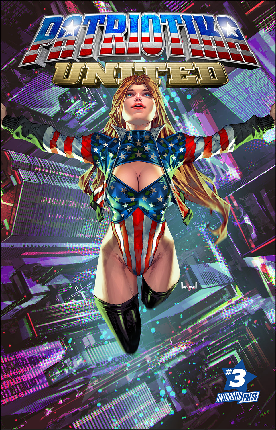 Patriotika United #3 (Of 3) A Kael Ngu (12/29/2021) Antarctic