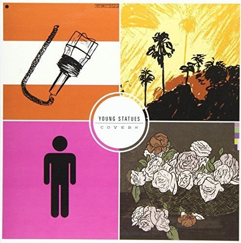 the album cover for Young Statues - Covers