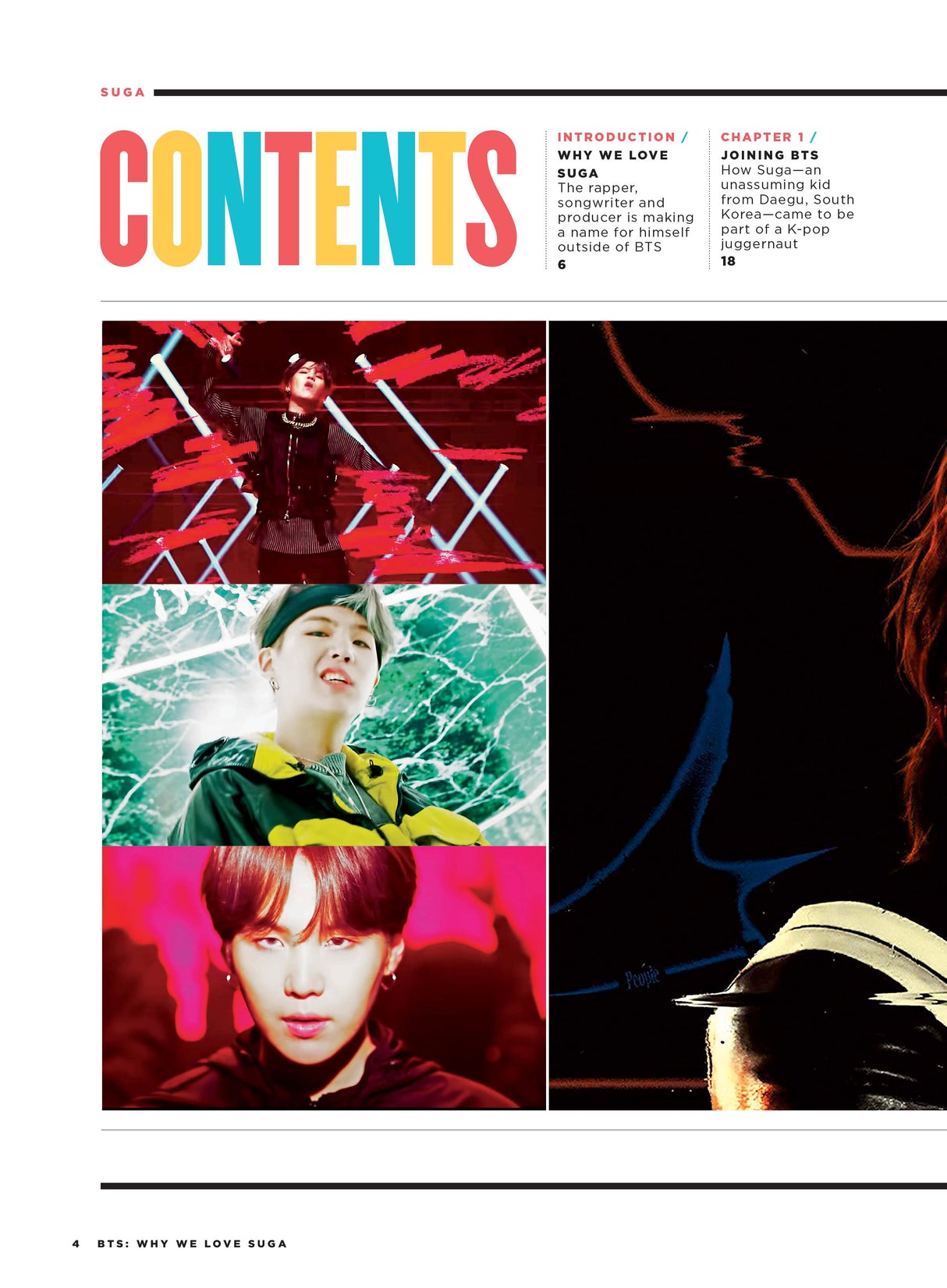 BTS Fanbook - Why We Love Suga: South Korean Kid To K-pop Band Juggernaut, Rapper, Songwriter, Producer, Solo Career, Top 10 Songs, Documentary Road To D-DAY, Collabs, Military, Quiz & Free Poster!