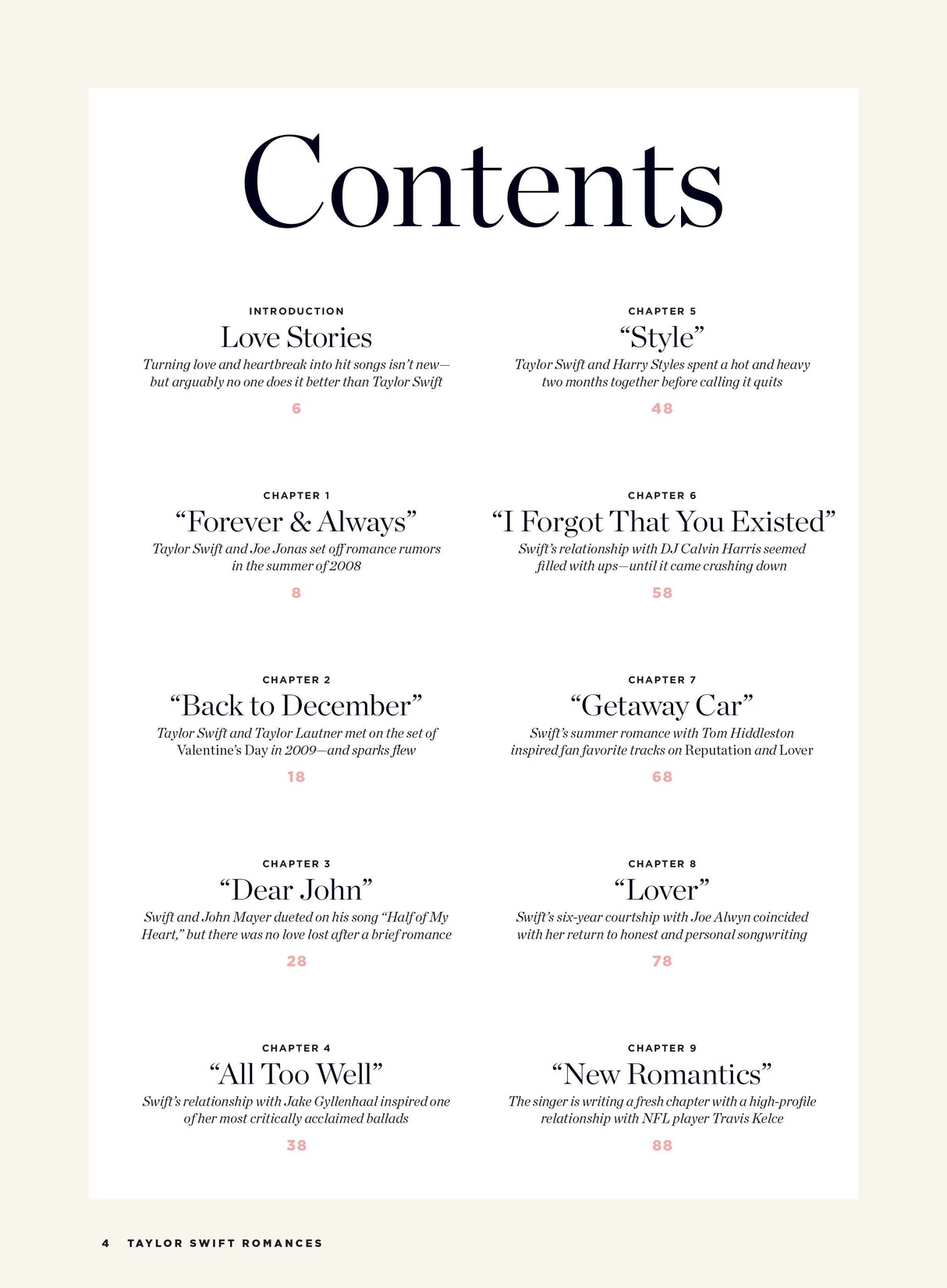 Taylor Swift - The Romances: Relationship Eras, Breakups, Hint-Filled Songs, Dear John, John Mayer, Style, Harry Styles, Forever & Always, Joe Jonas, New Romantics, Travis Kelce & A Swiftie Must-Have!
