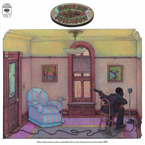 the album cover for Robert Johnson - King of the Delta Blues Singers 2