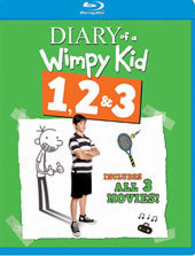 Diary Of A Wimpy Kid 1 & 2 & 3 - Diary Of A Wimpy Kid 1 & 2 & 3 - Blu-ray