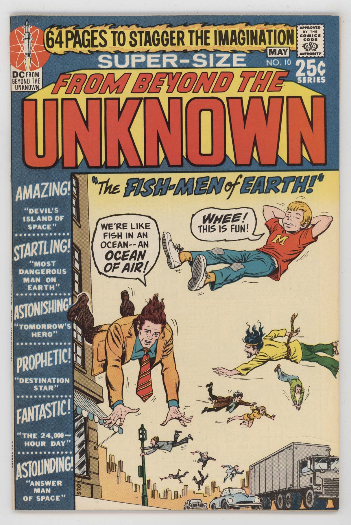 From Beyond The Unknown 10 DC 1971 VF NM Murphy Anderson Fish-Men Of Earth