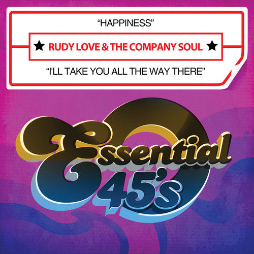 Rudy Love,rudy - Happiness / I'll Take You All Way There - Music CD Single
